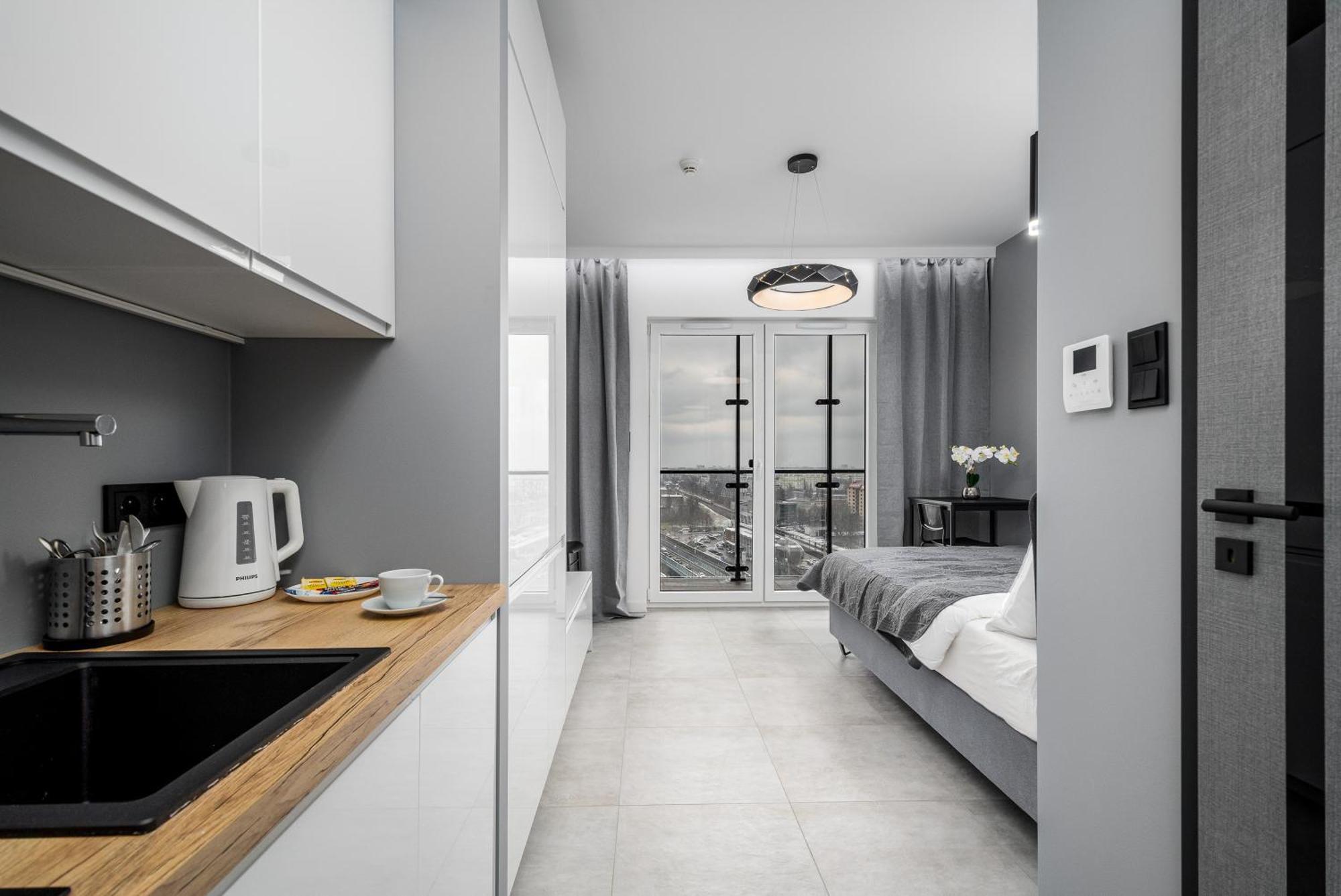 Apartamenty Dla Wszystkich Kasprzaka 29 Warszawa Exteriör bild