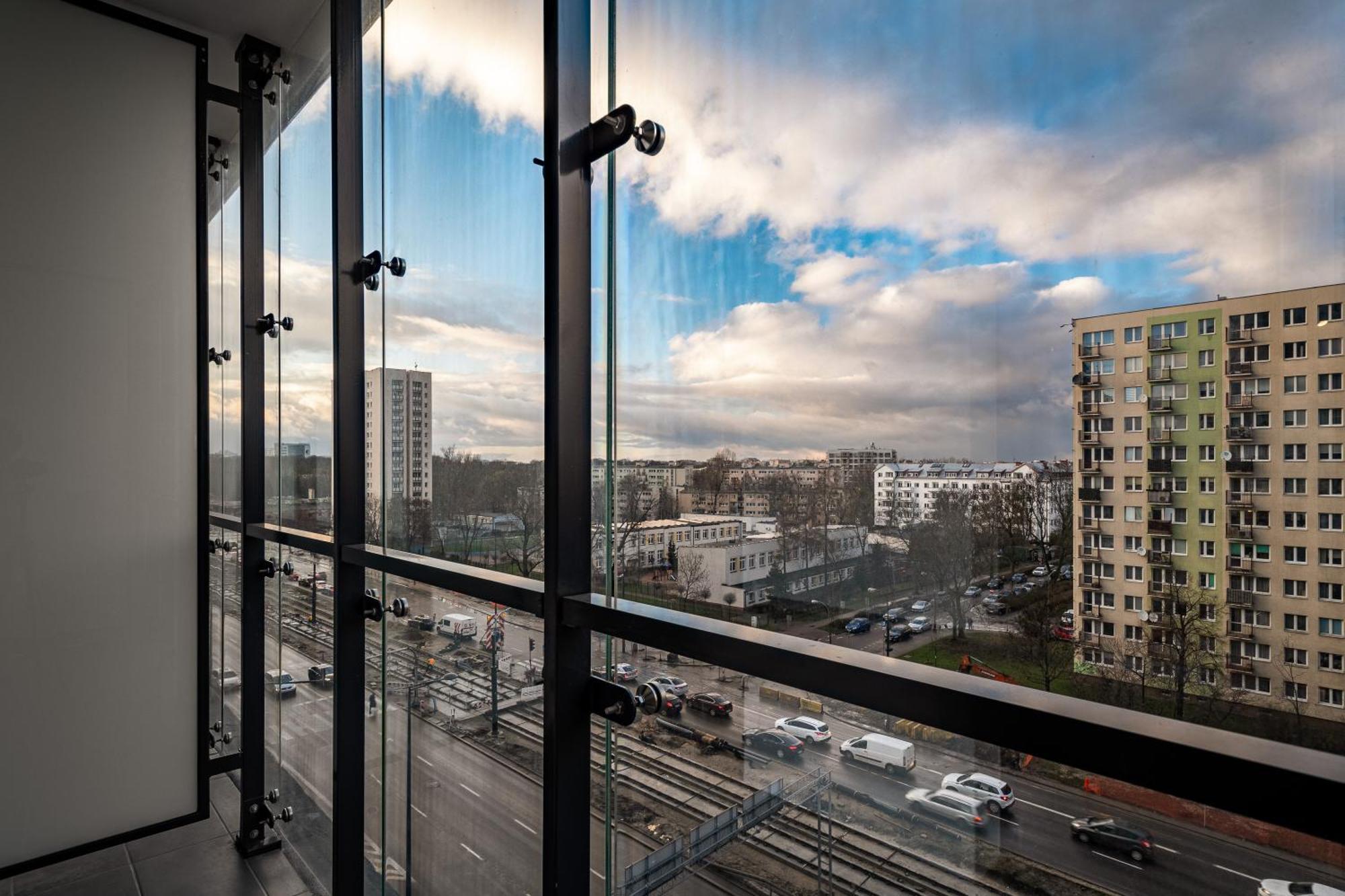 Apartamenty Dla Wszystkich Kasprzaka 29 Warszawa Exteriör bild