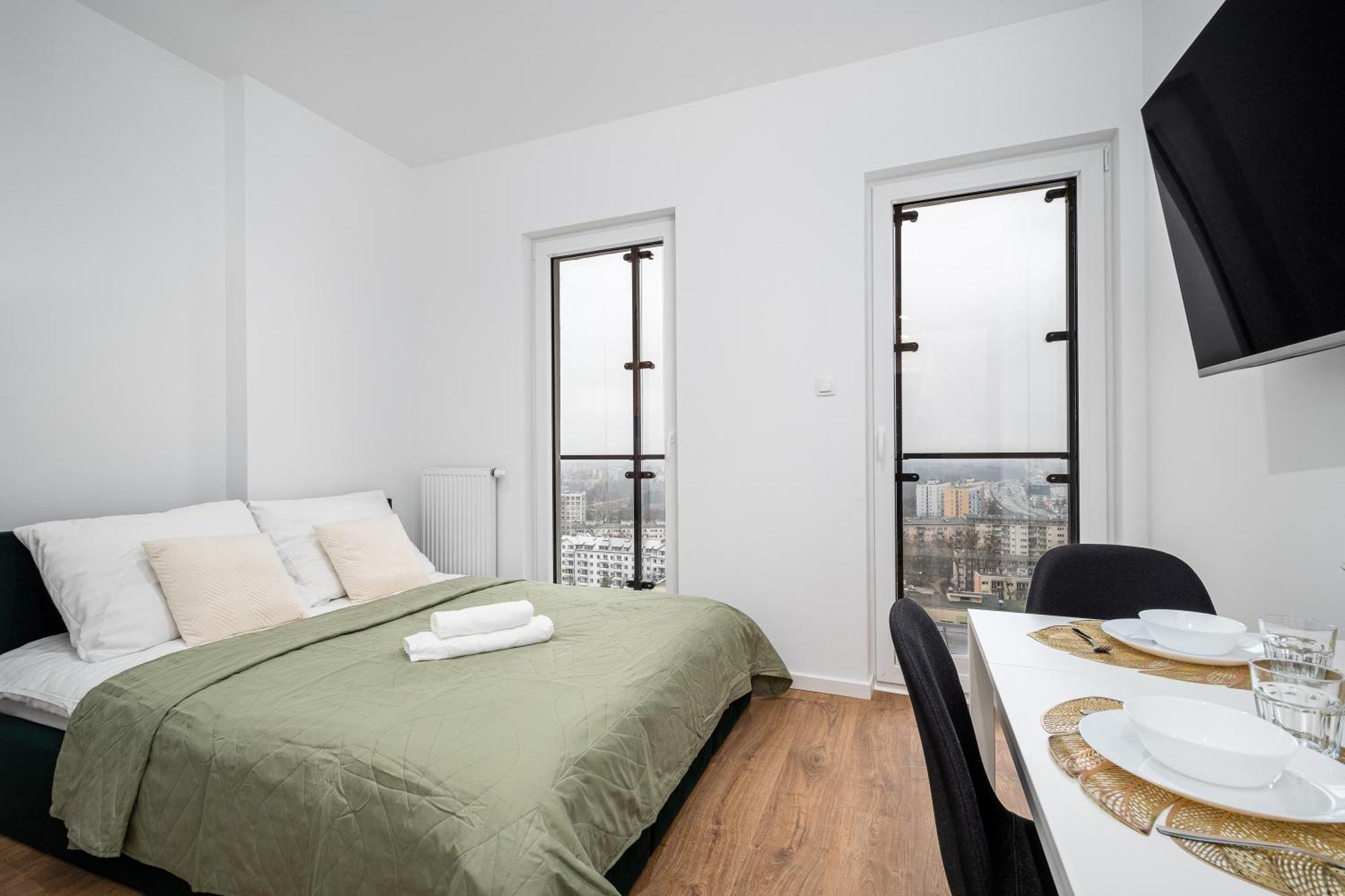 Apartamenty Dla Wszystkich Kasprzaka 29 Warszawa Exteriör bild
